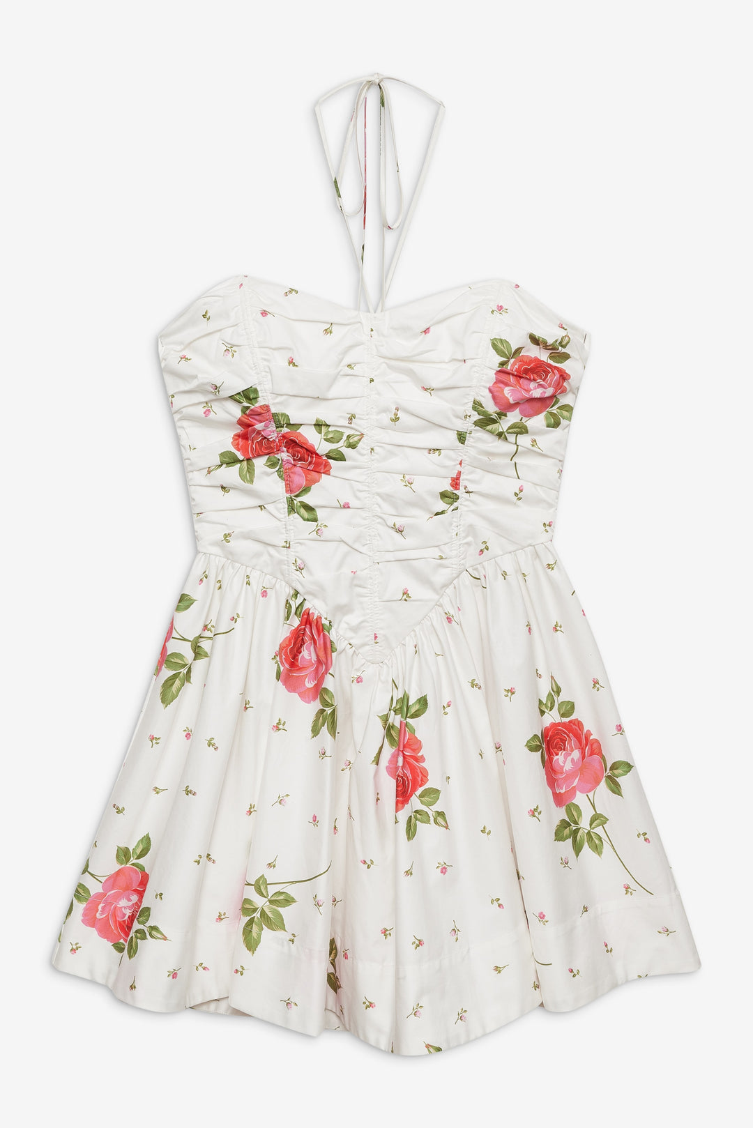 For Love and Lemons - Rosebud Corset Mini Dress - White
