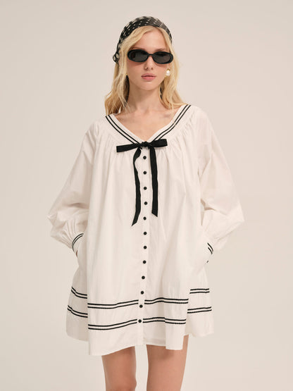 For Love and Lemons - Shelly Mini Dress - White