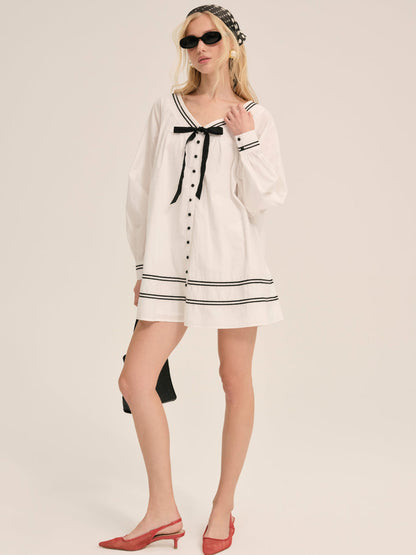 For Love and Lemons - Shelly Mini Dress - White