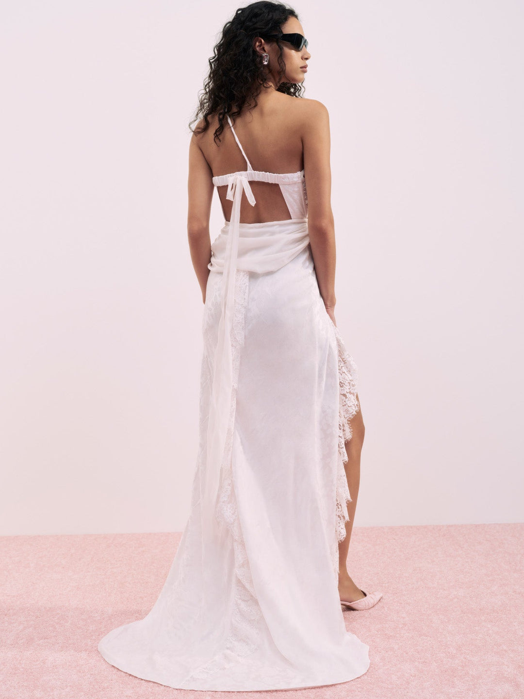 For Love and Lemons - Bellany Gown - Petal Pink