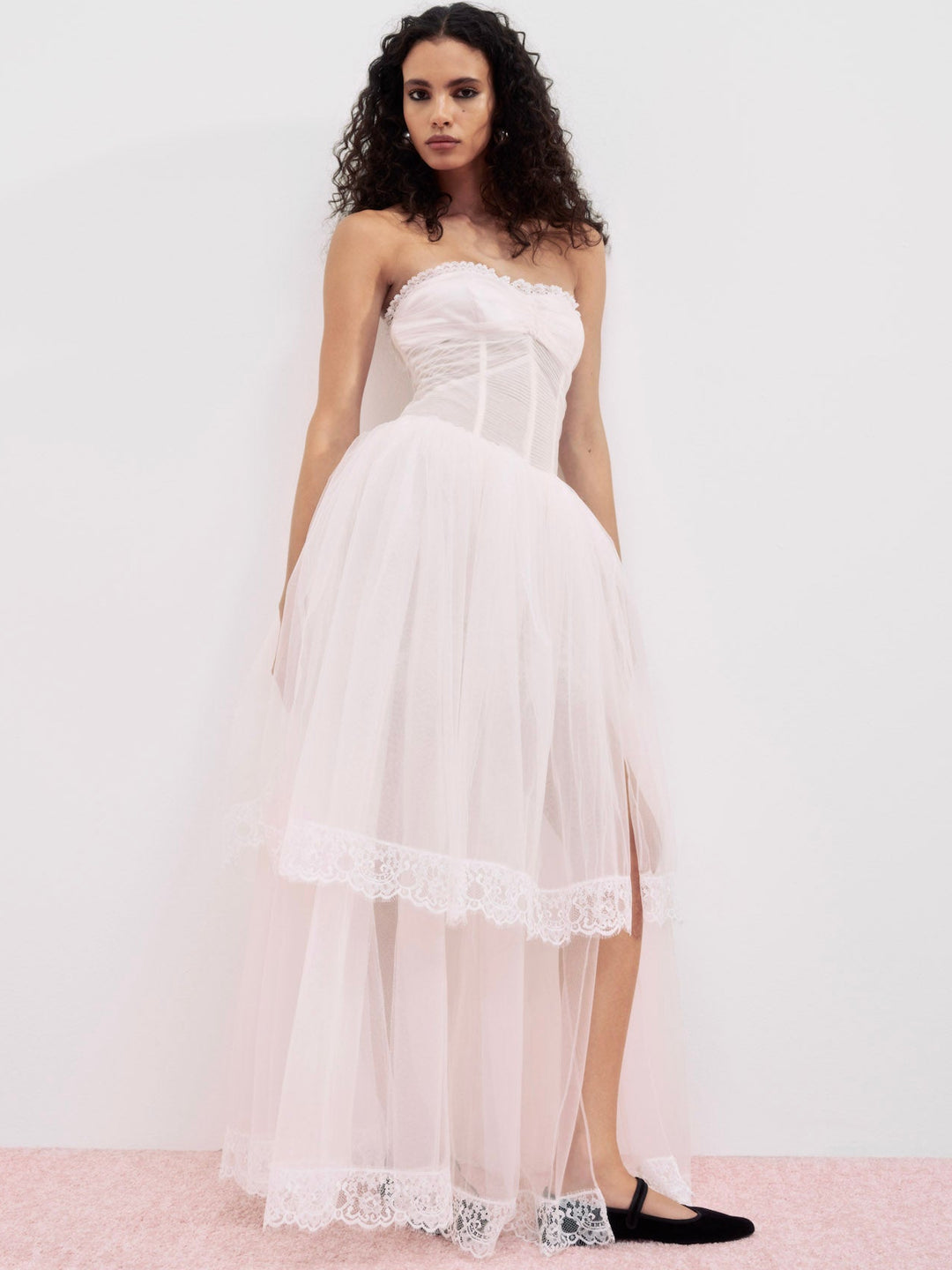 For Love and Lemons - Sabrina Gown - Petal Pink