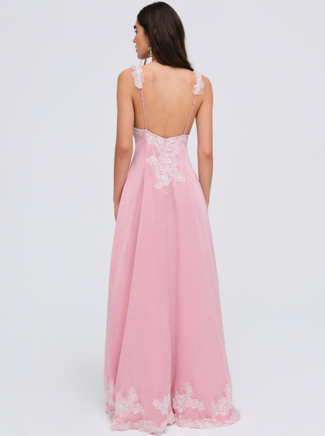For Love and Lemons - Clemence Maxi Dress - Pink