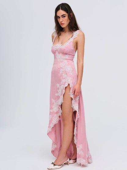 For Love and Lemons - Clemence Maxi Dress - Pink