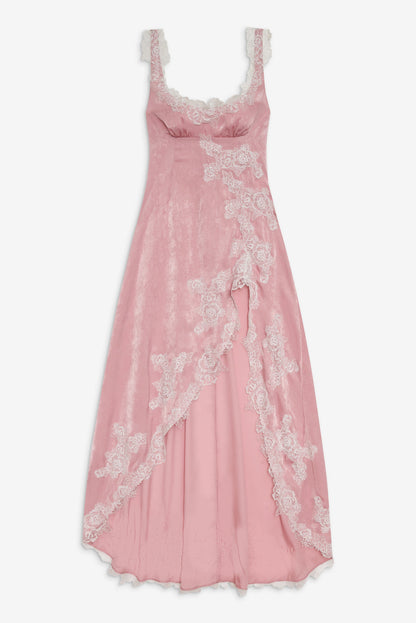 For Love and Lemons - Clemence Maxi Dress - Pink