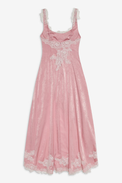 For Love and Lemons - Clemence Maxi Dress - Pink