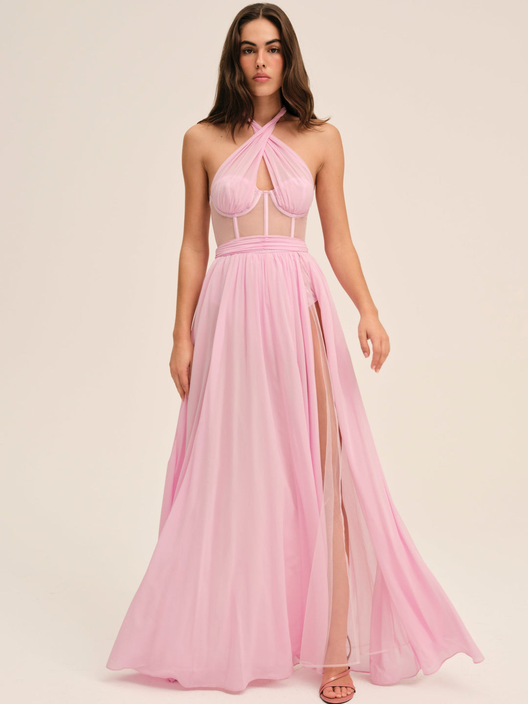 For Love and Lemons Anya Gown - Pink