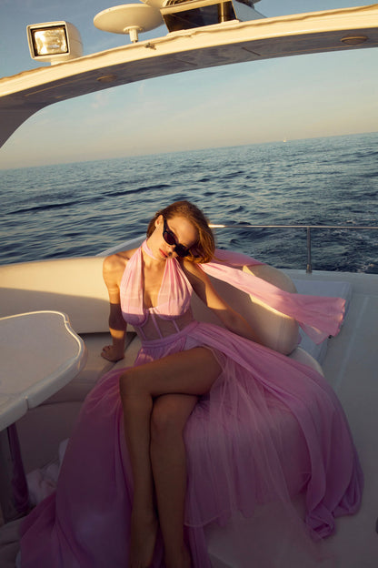 For Love and Lemons Anya Gown - Pink