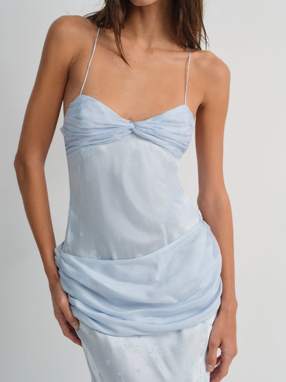 For Love and Lemons - Daisy Gown - Baby Blue