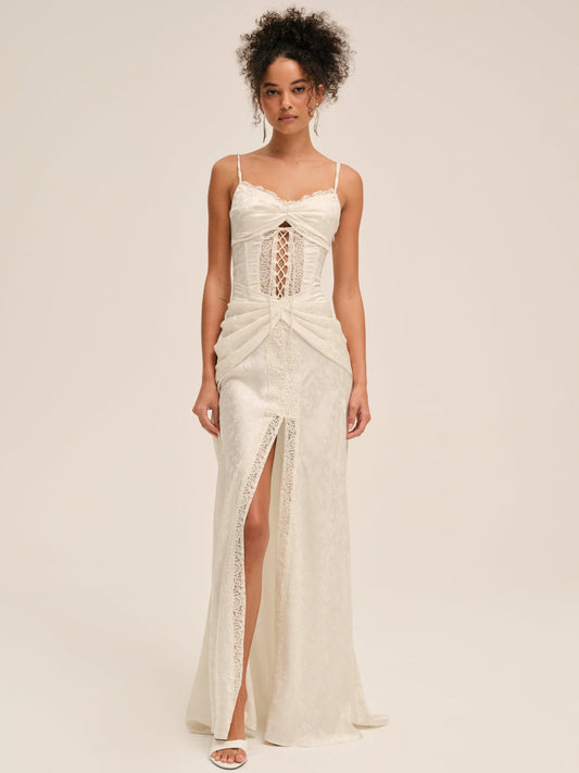 For Love and Lemons - Ophelia Gown - Ivory
