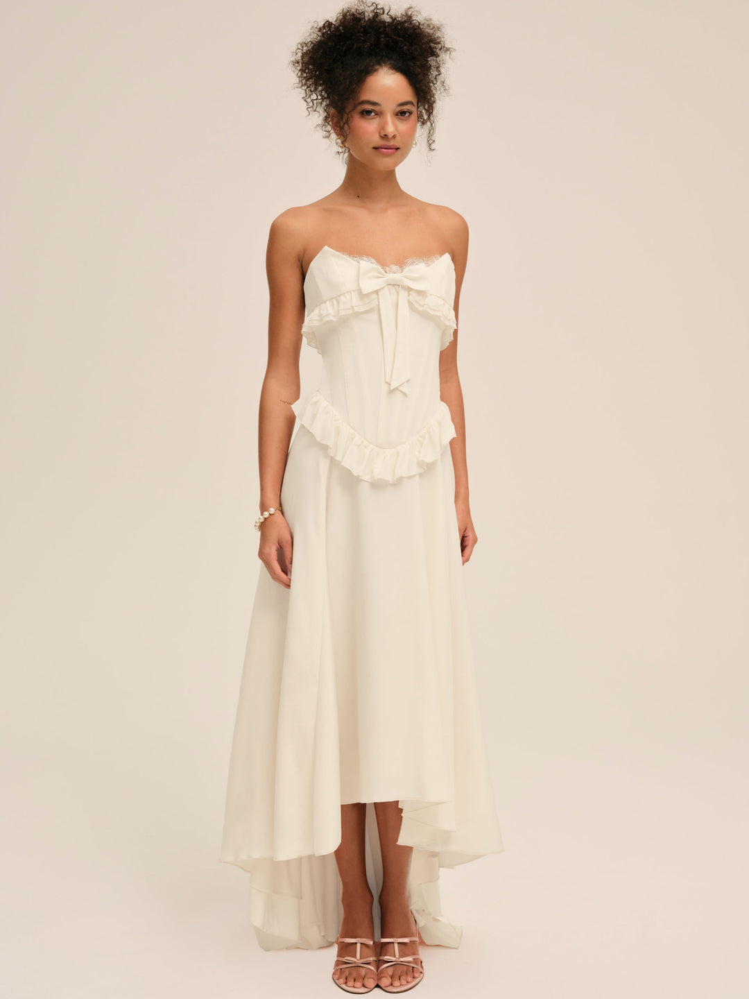 For Love and Lemons - Harmony Maxi Dress - Ivory
