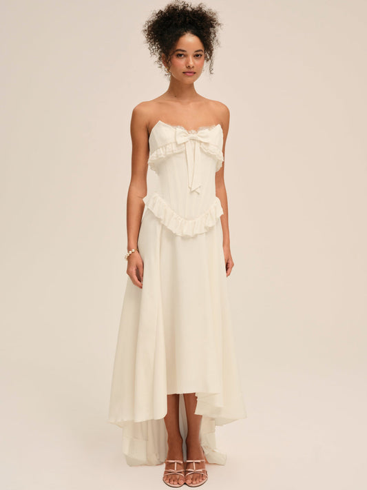 For Love and Lemons - Harmony Maxi Dress - Ivory