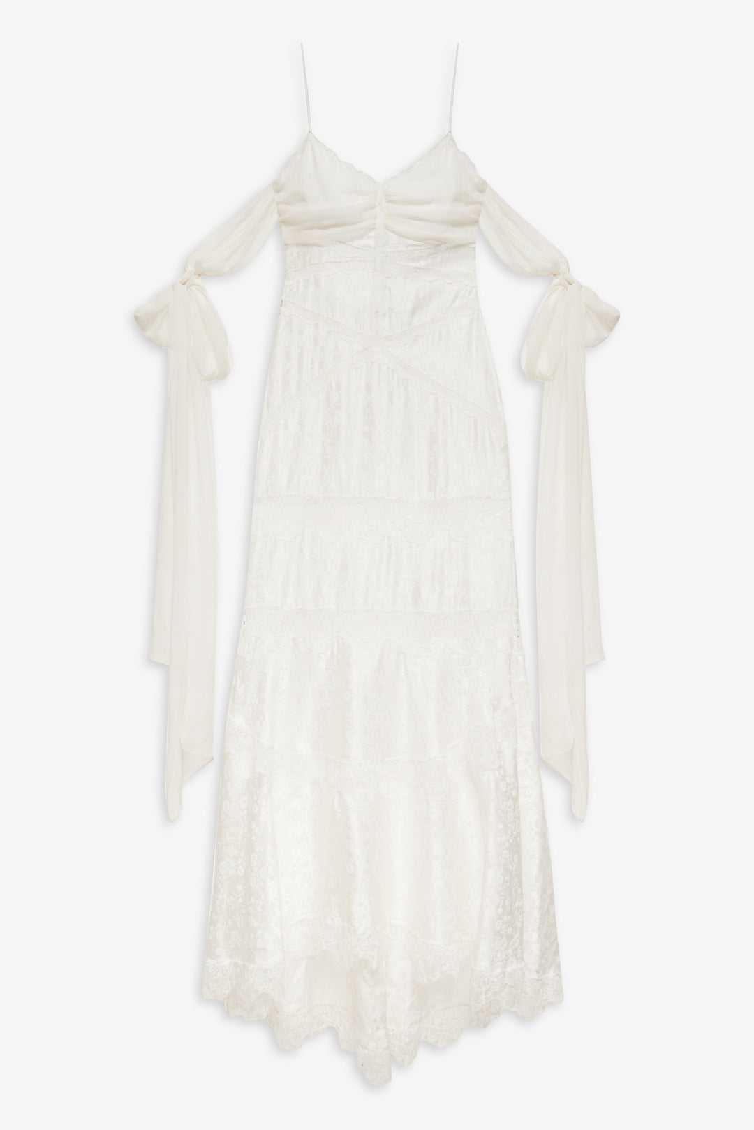 For Love and Lemons - Rita Lace Gown - Ivory