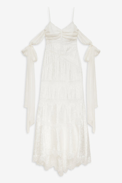 For Love and Lemons - Rita Lace Gown - Ivory