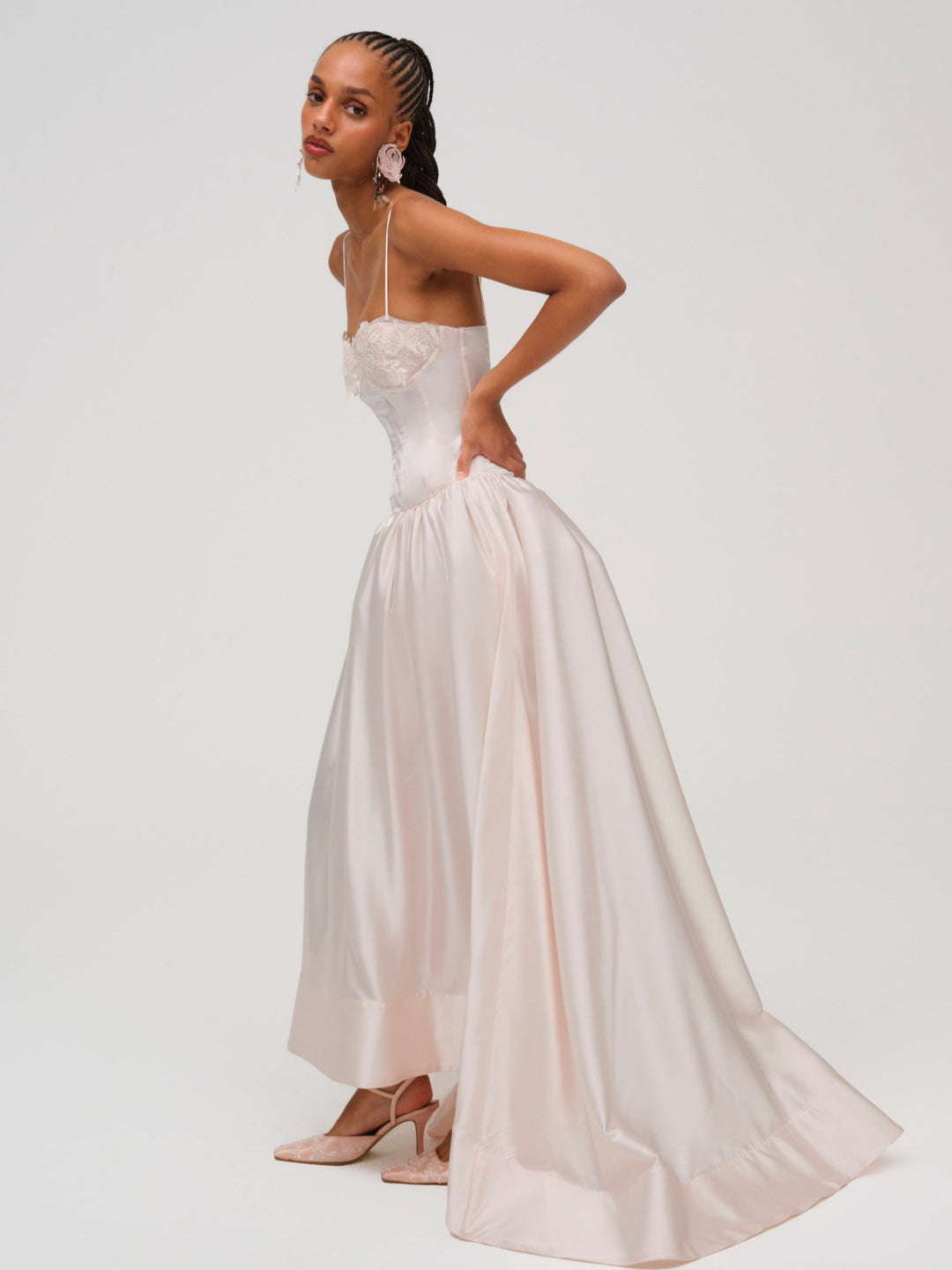 For Love and Lemons - Nara Gown - Pink