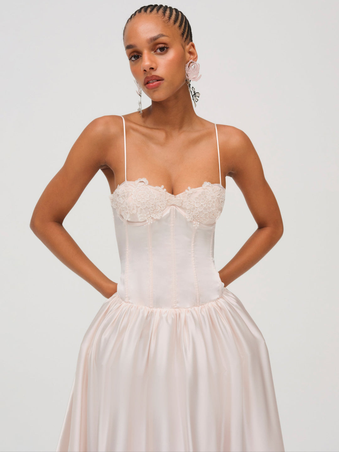 For Love and Lemons - Nara Gown - Pink