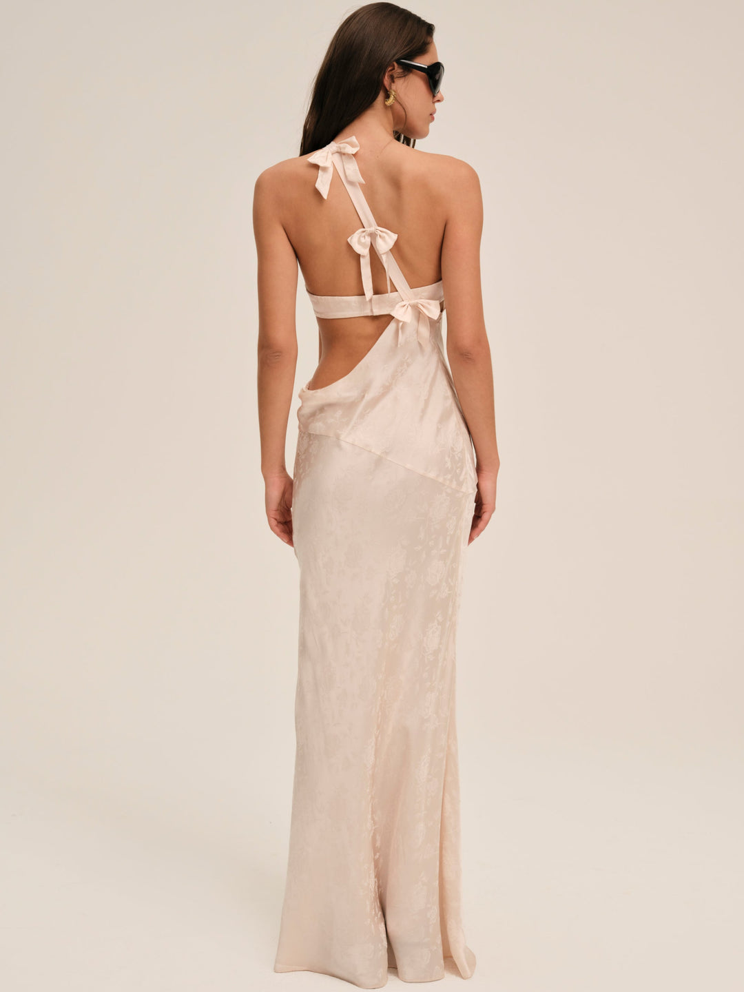 For Love and Lemons - Raspberry Rose Gown - Pink