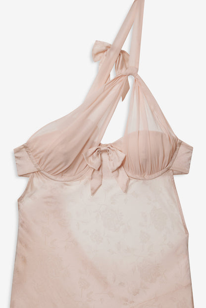 For Love and Lemons - Raspberry Rose Gown - Pink