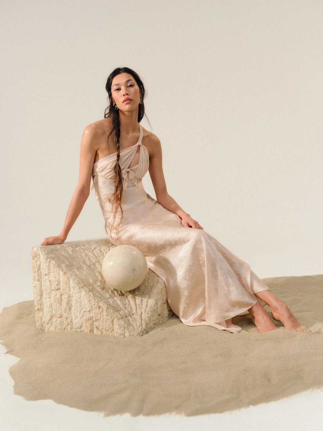 For Love and Lemons - Raspberry Rose Gown - Pink