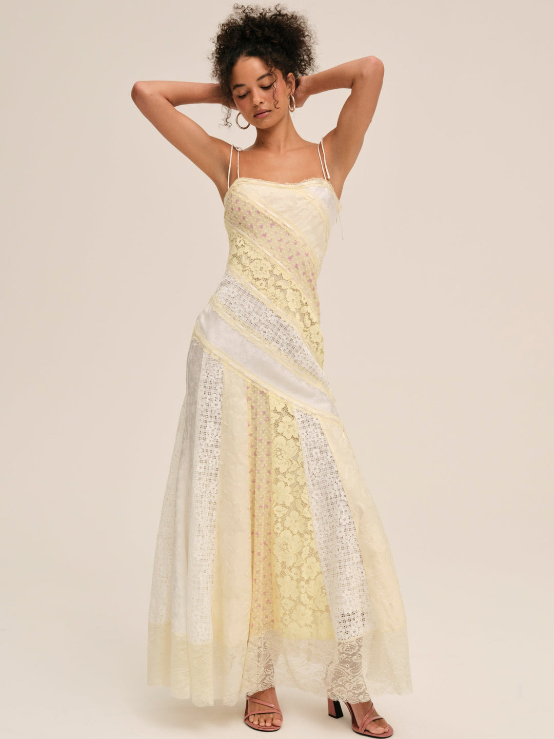 For Love and Lemons - Abigail Maxi Dress - Yellow