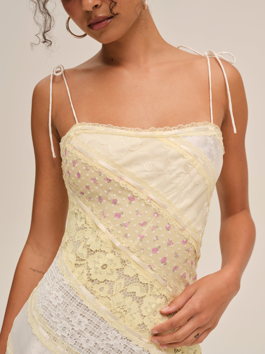 For Love and Lemons - Abigail Maxi Dress - Yellow