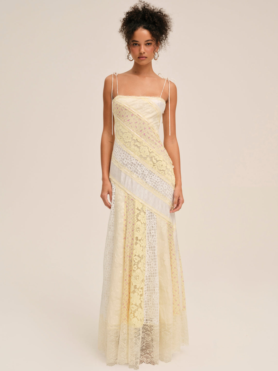For Love and Lemons - Abigail Maxi Dress - Yellow