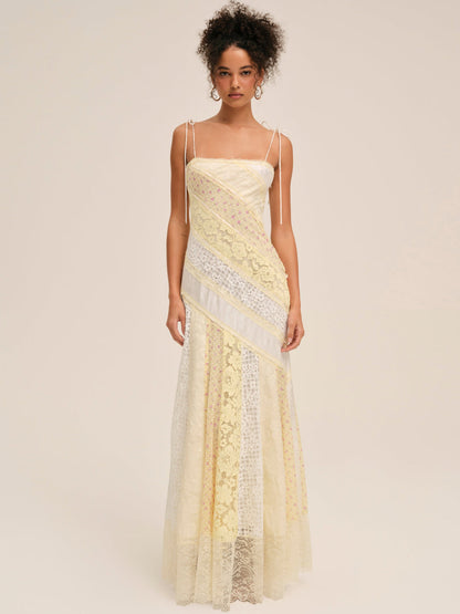 For Love and Lemons - Abigail Maxi Dress - Yellow