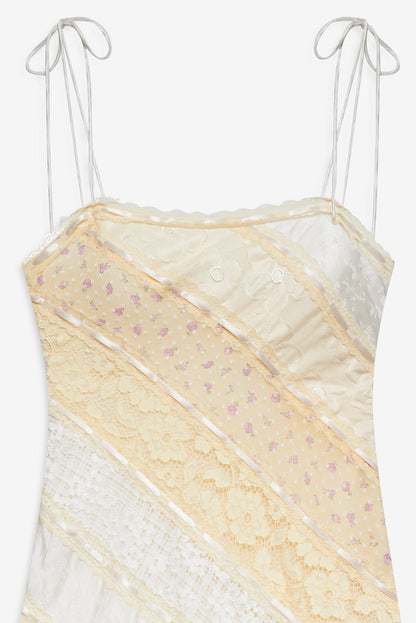 For Love and Lemons - Abigail Maxi Dress - Yellow
