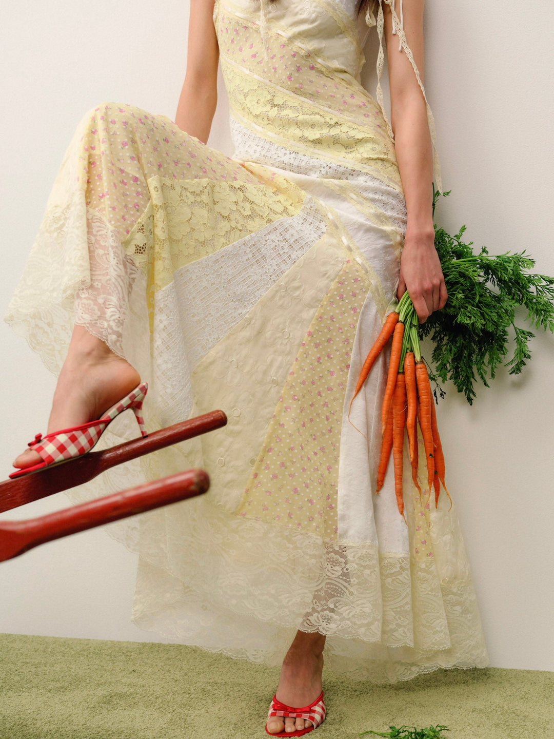 For Love and Lemons - Abigail Maxi Dress - Yellow