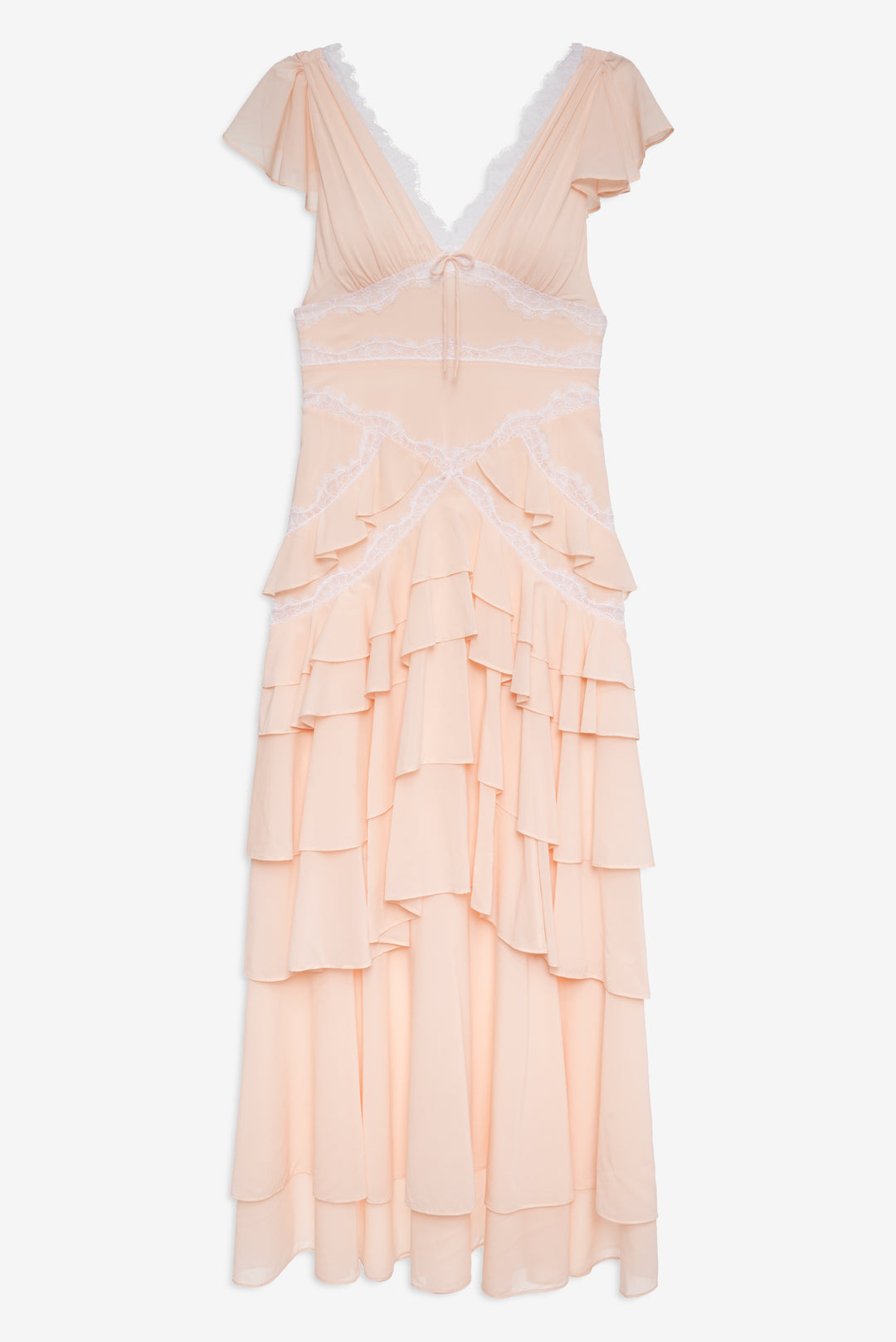 For Love and Lemons - Adriana Gown - Peach