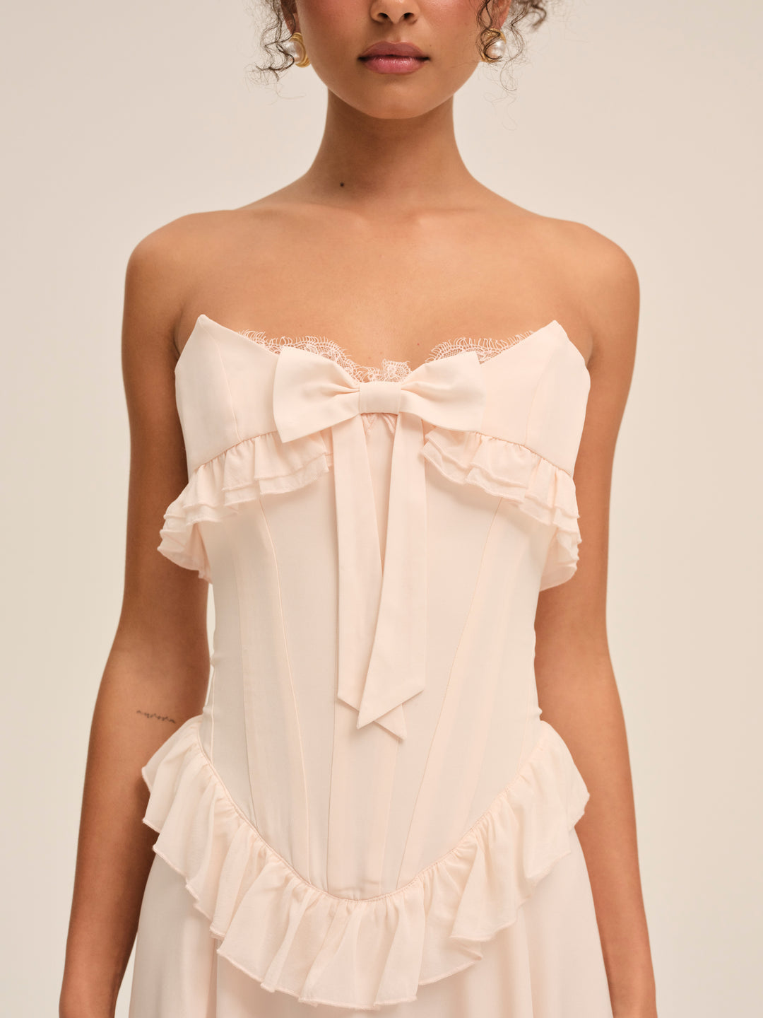 For Love and Lemons - Harmony Maxi Dress - Peach
