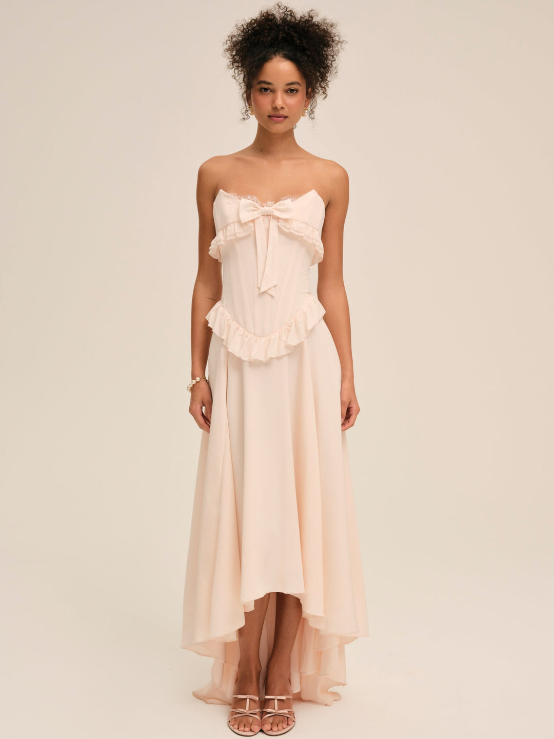 For Love and Lemons - Harmony Maxi Dress - Peach