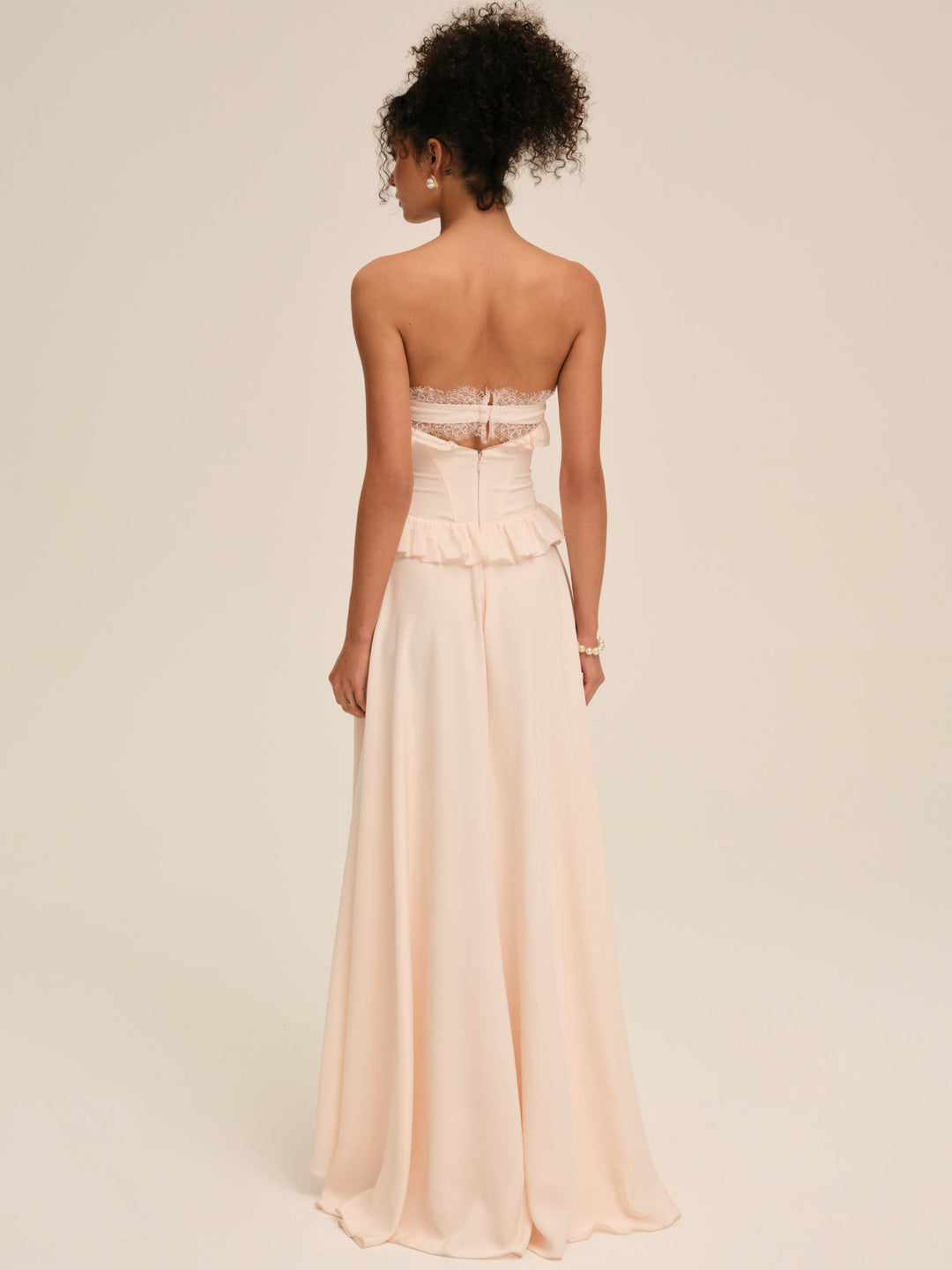 For Love and Lemons - Harmony Maxi Dress - Peach