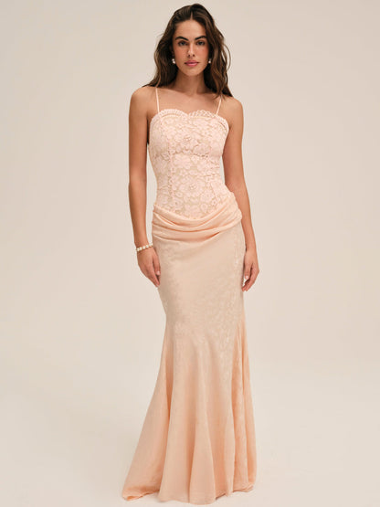 For Love and Lemons - Karissa Gown - Peach