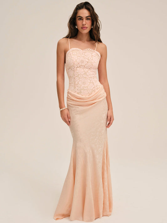 For Love and Lemons - Karissa Gown - Peach
