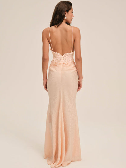 For Love and Lemons - Karissa Gown - Peach