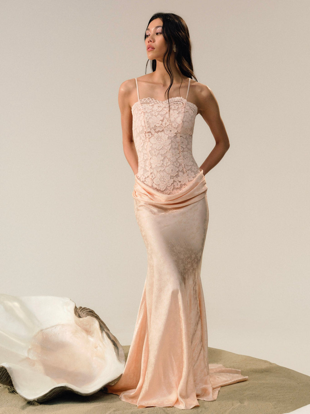 For Love and Lemons - Karissa Gown - Peach