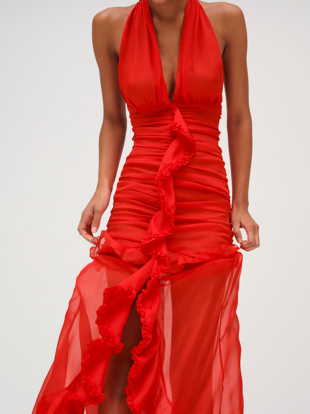 For Love and Lemons - Kayta Gown - Red