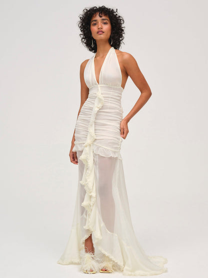 For Love and Lemons - Kayta Gown - Winter White