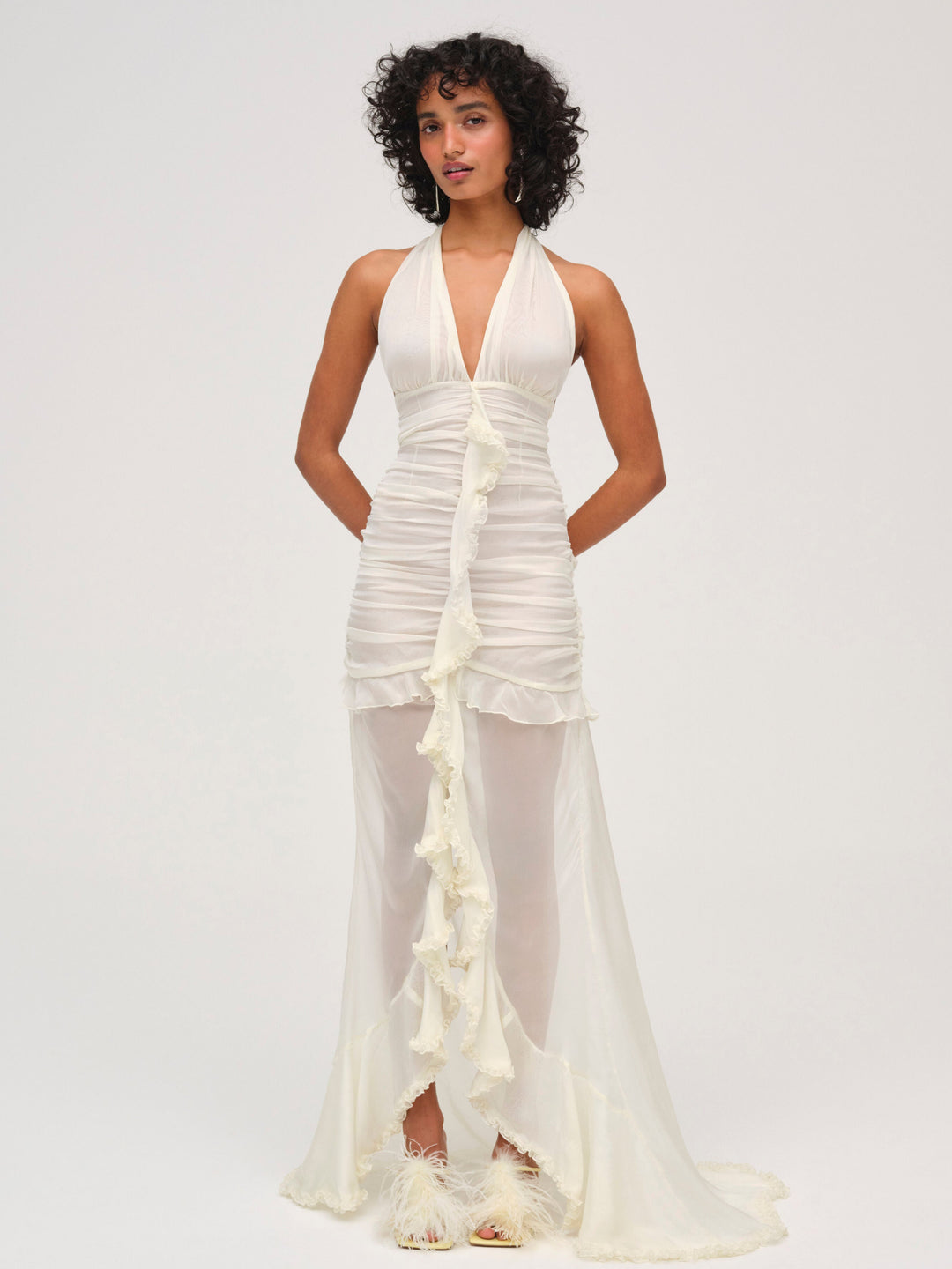 For Love and Lemons - Kayta Gown - Winter White