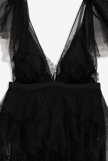 For Love and Lemons - Maxine Gown - Black