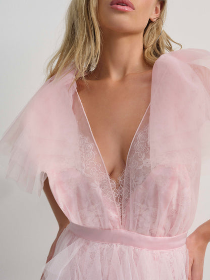 For Love and Lemons - Maxine Gown - Pink