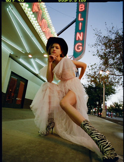 For Love and Lemons - Maxine Gown - Pink