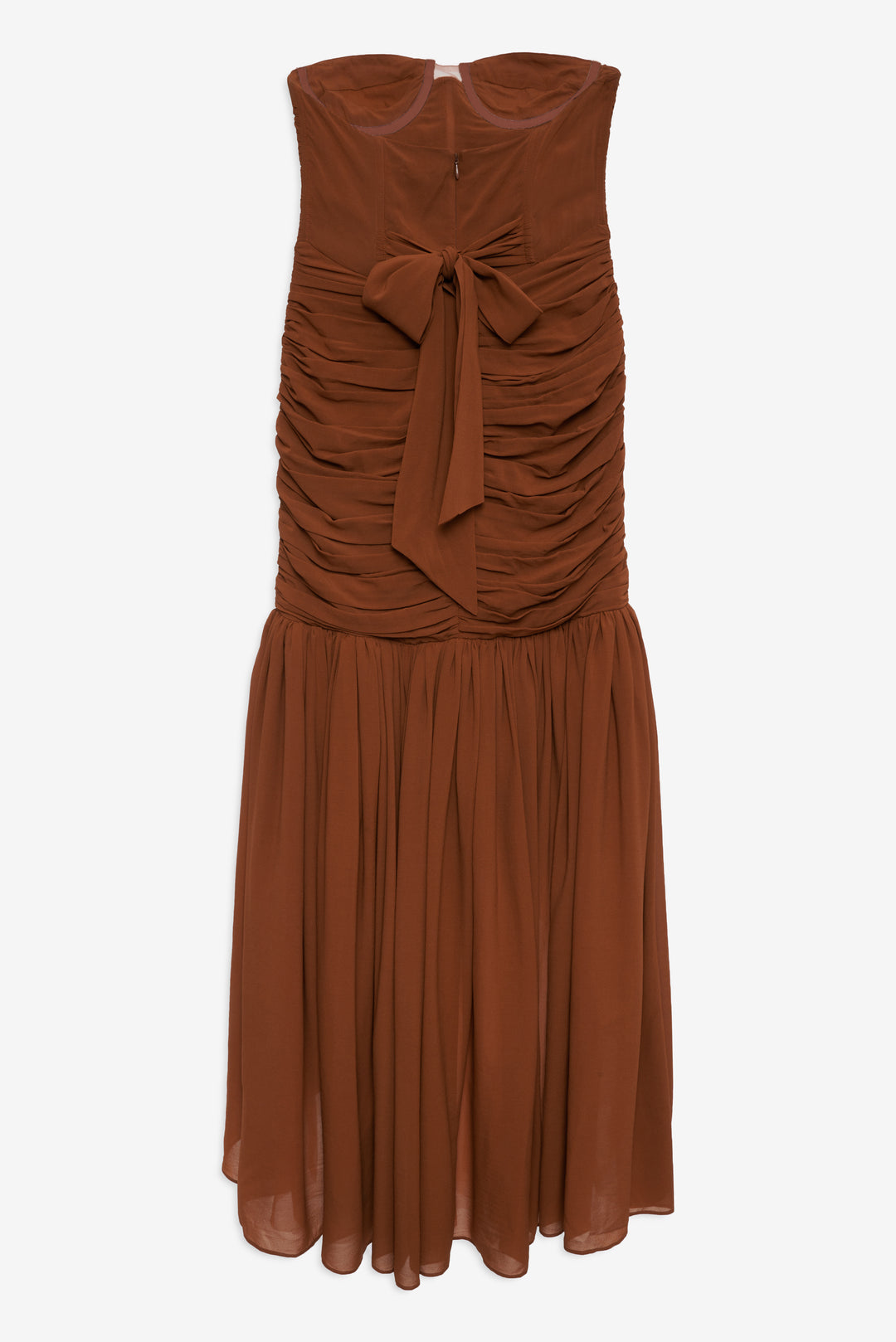 For Love and Lemons - Serafina Gown - Brown