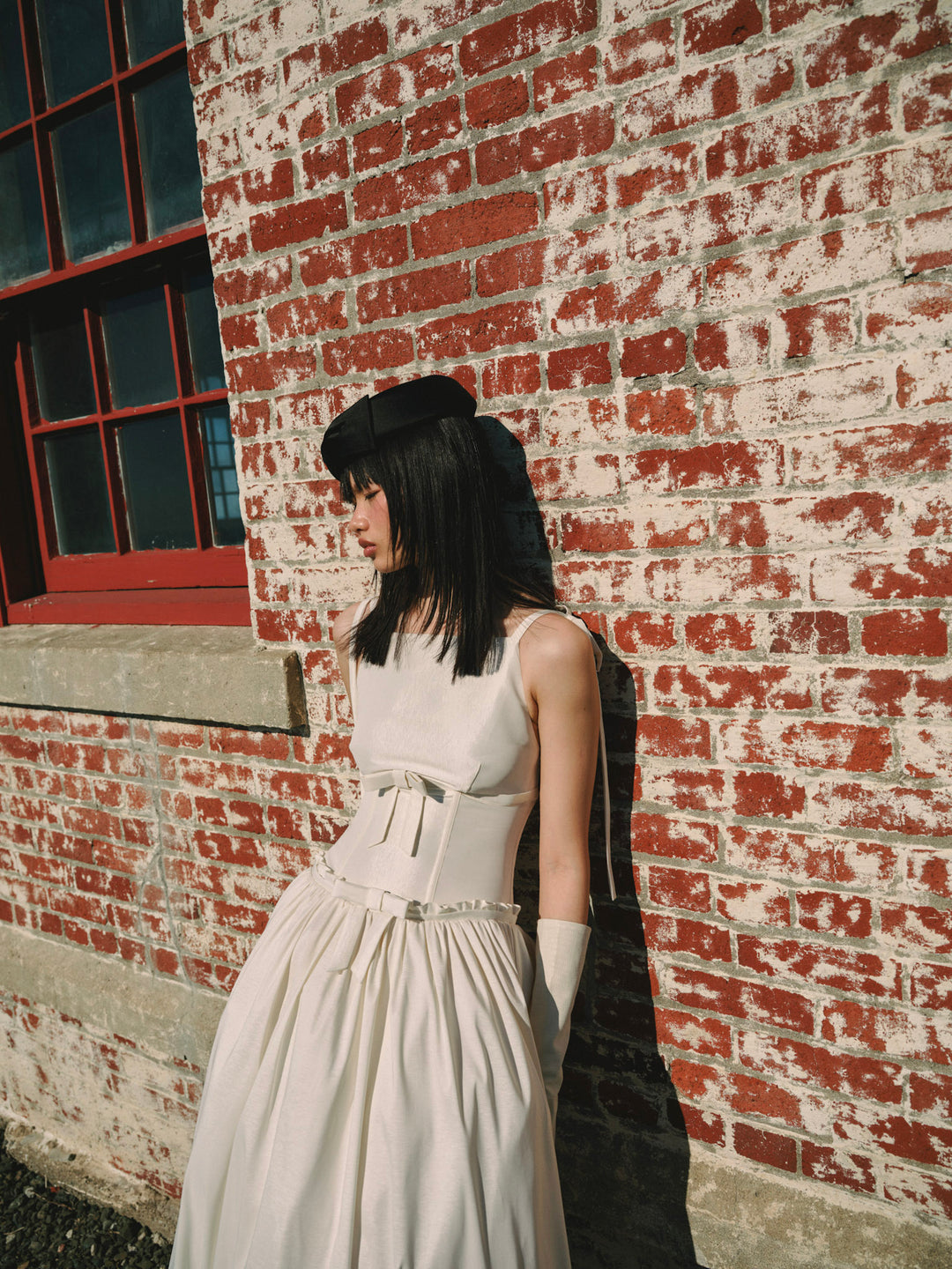 For Love and Lemons - Mollie Midi Dress - Cream
