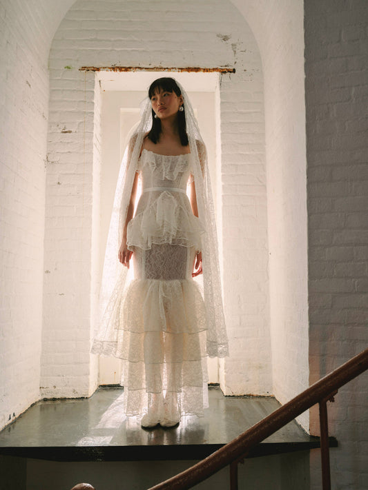 For Love and Lemons - Juno Gown - White