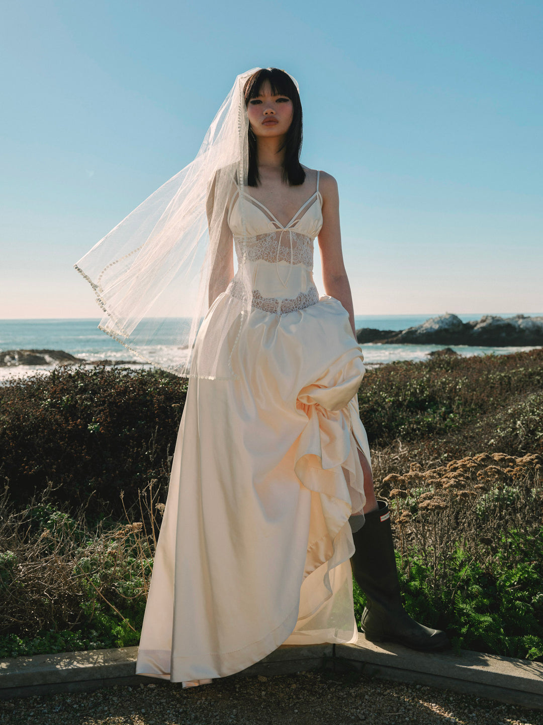 For Love and Lemons - Mollie Gown - Cream