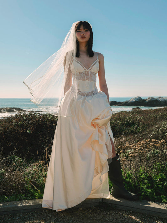 For Love and Lemons - Mollie Gown - Cream