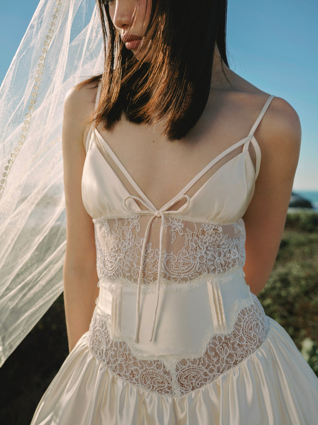 For Love and Lemons - Mollie Gown - Cream