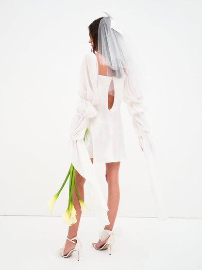 For Love and Lemons - Willow Mini Dress - White