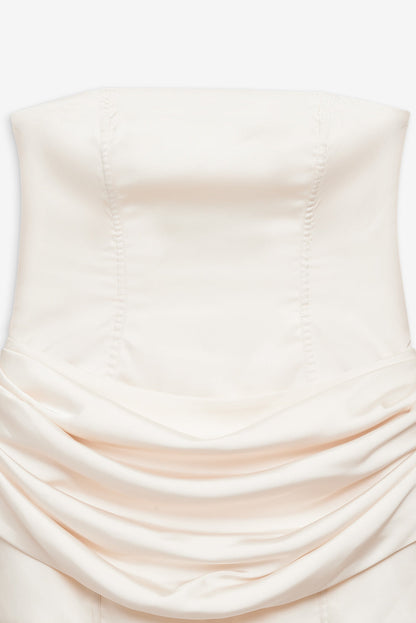 For Love and Lemons - Serena Mini Dress - Cream